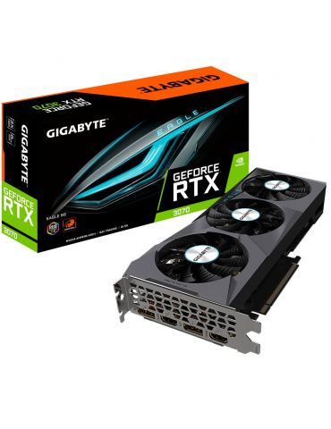 Placa video Gigabyte nVidia GeForce RTX 3070 EAGLE LHR 8GB, GDDR6, 256bit Gigabyte - 1