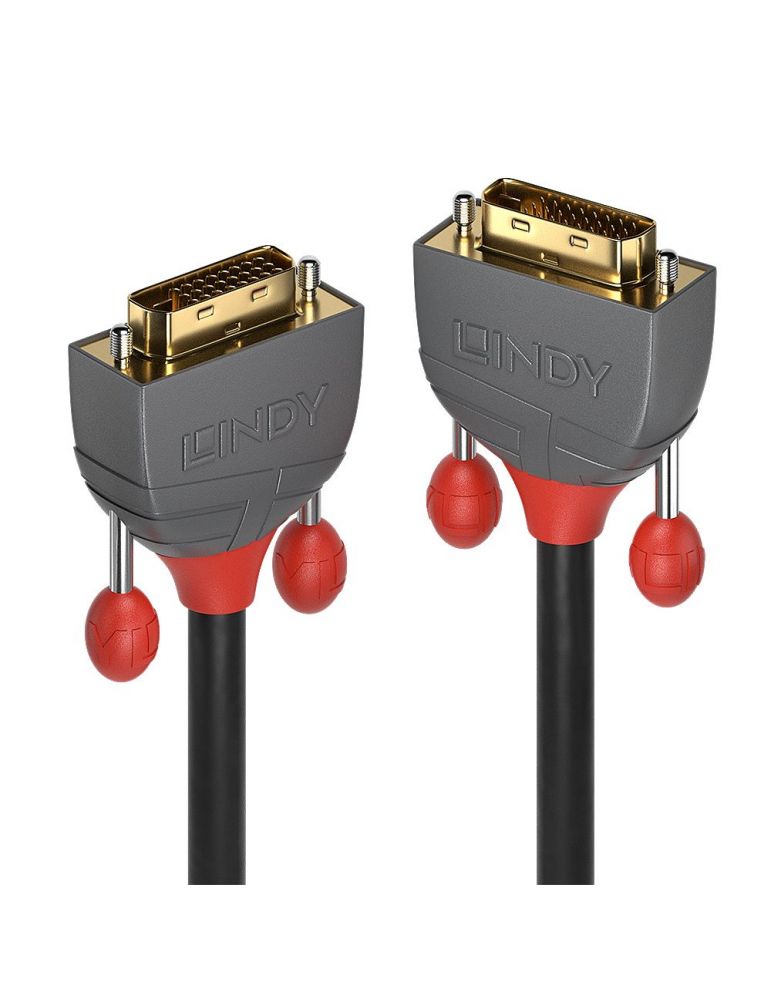 Lindy 36222 cablu DVI 2 m DVI-D Negru