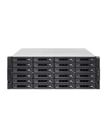 QNAP TS-h2483XU-RP NAS Cabinet metalic (4U) Ethernet LAN Negru E-2136 Qnap - 1 - Tik.ro