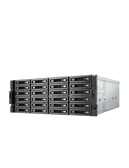 QNAP TS-h2477XU-RP NAS Cabinet metalic (4U) Ethernet LAN Negru 3700X Qnap - 3