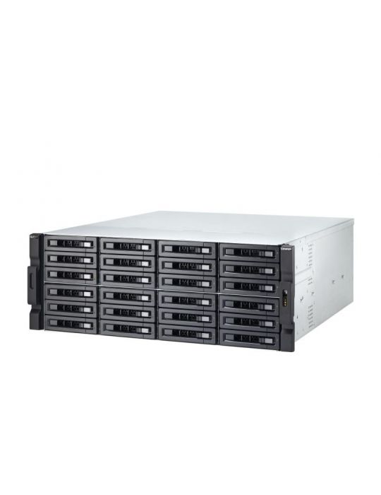 QNAP TS-h2477XU-RP NAS Cabinet metalic (4U) Ethernet LAN Negru 3700X Qnap - 7