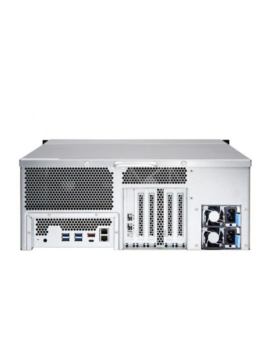 QNAP TS-h2477XU-RP NAS Cabinet metalic (4U) Ethernet LAN Negru 3700X Qnap - 9