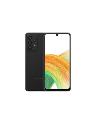 Samsung Galaxy A33 5G SM-A336B 16,5 cm (6.5") Dual SIM hibrid Android 12 USB tip-C 6 Giga Bites 128 Giga Bites 5000 mAh Negru Sa