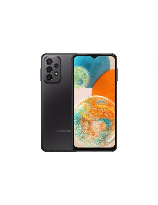 Samsung Galaxy A23 5G SM-A236B 16,8 cm (6.6") Dual SIM hibrid Android 12 USB tip-C 4 Giga Bites 128 Giga Bites 5000 mAh Negru Sa