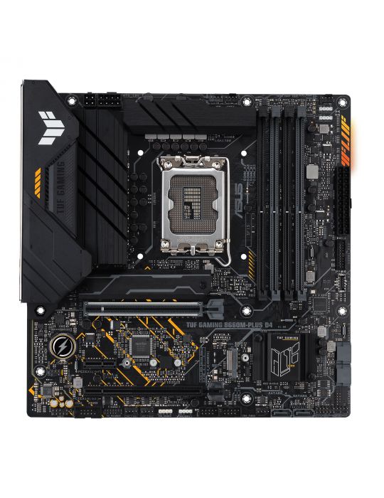 Placa de baza Asus TUF GAMING B660M-PLUS D4, Intel B660, Socket 1700, mATX Asus - 1