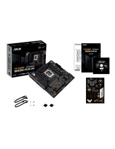 Placa de baza Asus TUF GAMING B660M-PLUS D4, Intel B660, Socket 1700, mATX Asus - 6