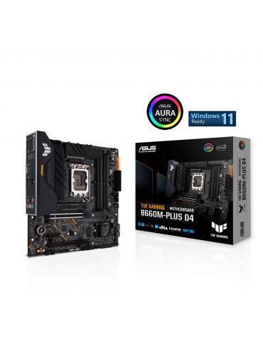 Placa de baza Asus TUF GAMING B660M-PLUS D4, Intel B660, Socket 1700, mATX Asus - 8
