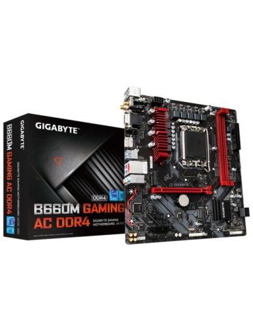 Placa de baza Gigabyte B660M GAMING AC DDR4, Intel B660, Socket 1700, mATX Gigabyte - 2