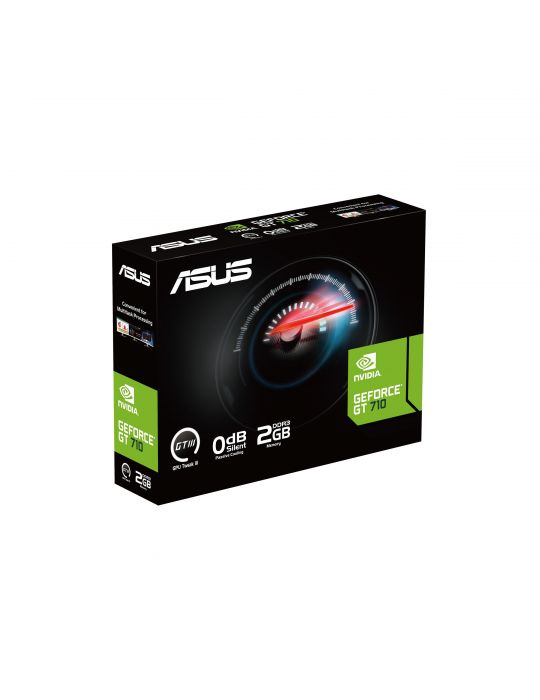Placa video ASUS GT710-SL-2GD3-BRK-EVO NVIDIA GeForce GT 710 2 Giga Bites GDDR3 Asus - 4