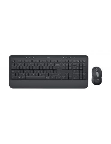 Logitech Signature MK650 Combo For Business tastaturi Mouse inclus RF Wireless + Bluetooth QWERTY US Internațional Grafit Logite - Tik.ro