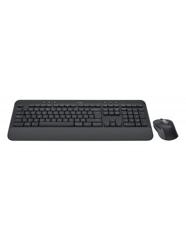 Logitech Signature MK650 Combo For Business tastaturi Mouse inclus RF Wireless + Bluetooth QWERTY US Internațional Grafit Logite