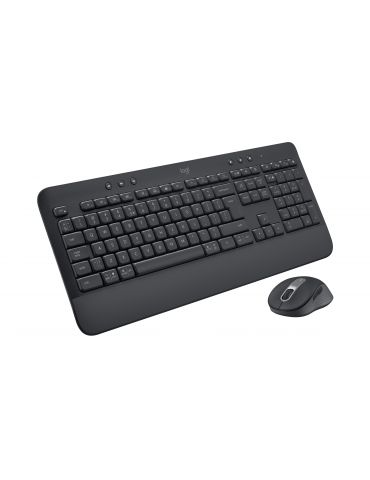 Logitech Signature MK650 Combo For Business tastaturi Mouse inclus RF Wireless + Bluetooth QWERTY US Internațional Grafit Logite