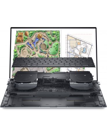 DELL Precision 5770 i7-12800H Stație de lucru mobilă 43,2 cm (17") Ecran tactil UHD+ Intel® Core™ i7 32 Giga Bites DDR5-SDRAM De