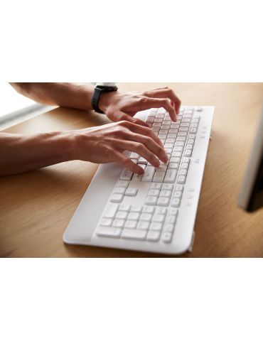 Logitech Signature MK650 Combo For Business tastaturi Mouse inclus RF Wireless + Bluetooth QWERTZ Germană Alb Logitech - 6