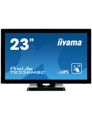 iiyama ProLite T2336MSC-B2 monitoare LCD 58,4 cm (23") 1920 x 1080 Pixel Full HD LED Ecran tactil Negru Iiyama - 1 - Tik.ro