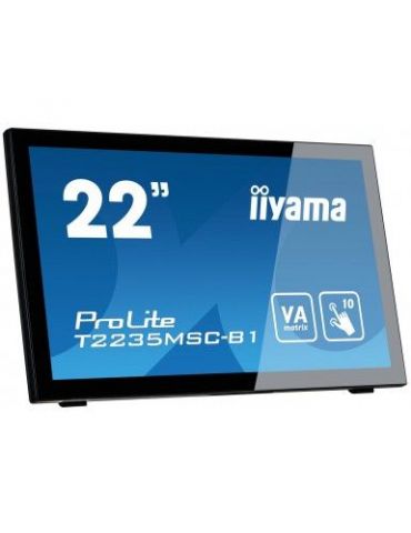 iiyama ProLite T2235MSC 54,6 cm (21.5") 1920 x 1080 Pixel Full HD LED Ecran tactil Platou de masă Negru Iiyama - 6