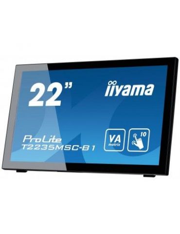 iiyama ProLite T2235MSC 54,6 cm (21.5") 1920 x 1080 Pixel Full HD LED Ecran tactil Platou de masă Negru Iiyama - 8