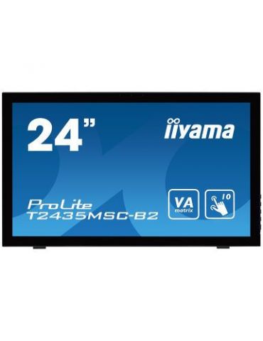 iiyama ProLite T2435MSC-B2 monitoare LCD 59,9 cm (23.6") 1920 x 1080 Pixel Full HD LED Ecran tactil Negru Iiyama - 1 - Tik.ro