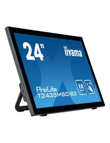 iiyama ProLite T2435MSC-B2 monitoare LCD 59,9 cm (23.6") 1920 x 1080 Pixel Full HD LED Ecran tactil Negru Iiyama - 4