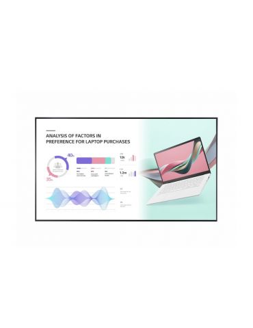 LG 86UH5J-H Afișaj Semne Panou informare digital de perete 2,18 m (86") IPS Wi-Fi 500 cd m² 4K Ultra HD Negru Web OS 24 7 - Tik.ro
