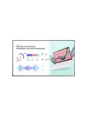 LG 75UH5J-H Afișaj Semne Panou informare digital de perete 190,5 cm (75") LED Wi-Fi 500 cd/m² 4K Ultra HD Negru Web OS 24/7 Lg - - Tik.ro