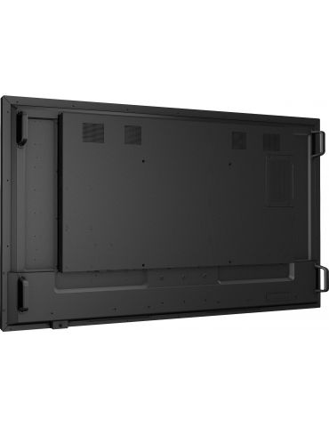 iiyama T6562AS-B1 Afișaj Semne Ecran plat interactiv 163,8 cm (64.5") IPS 500 cd/m² 4K Ultra HD Negru Ecran tactil Procesor Iiya