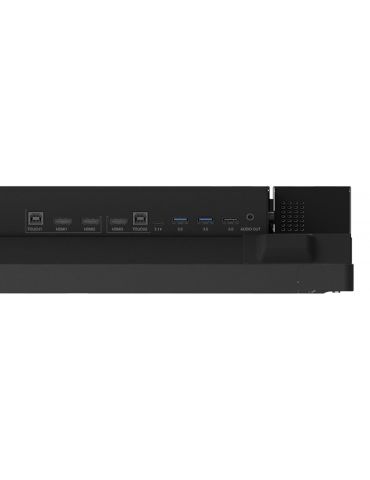 iiyama TE6504MIS-B3AG Afișaj Semne Ecran plat interactiv 165,1 cm (65") Wi-Fi 400 cd/m² 4K Ultra HD Negru Ecran tactil Procesor 