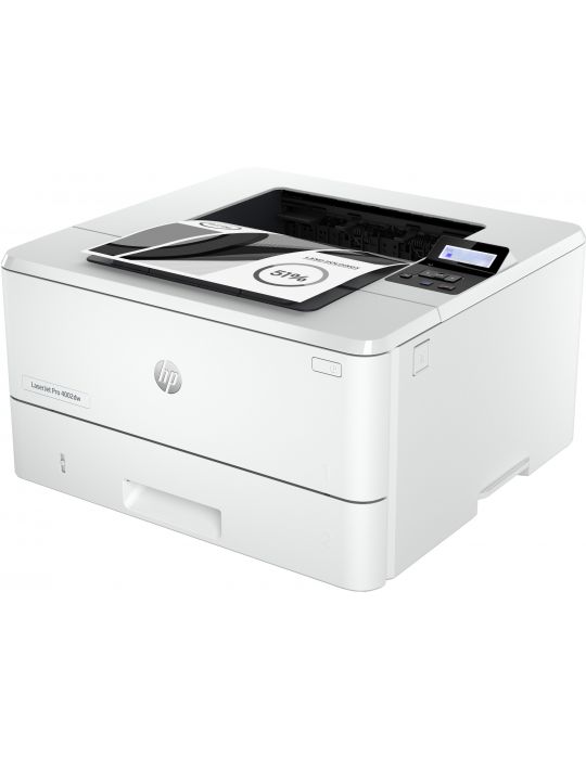 HP LaserJet Pro Imprimantă 4002dw, Imprimare, Imprimare faţă-verso viteze mari de evacuare a primei pagini dimensiune compactă H