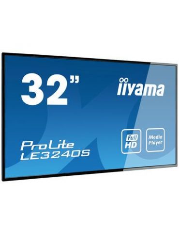 iiyama LE3240S-B3 Afișaj Semne Panou informare digital de perete 80 cm (31.5") LED 350 cd/m² Full HD Negru 16/7 Iiyama - 2
