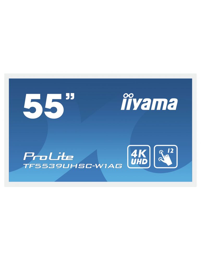 Display Interactiv Iiyama Seria ProLite TF5539UHSC-W1AG, 55inch, 4K Ultra HD, White