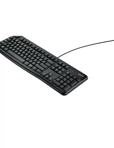 Logitech K120 Corded Keyboard tastaturi USB QWERTY Englez Negru Logitech - 1 - Tik.ro