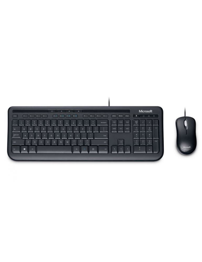 Microsoft 600 tastaturi Mouse inclus USB QWERTZ Germană Negru