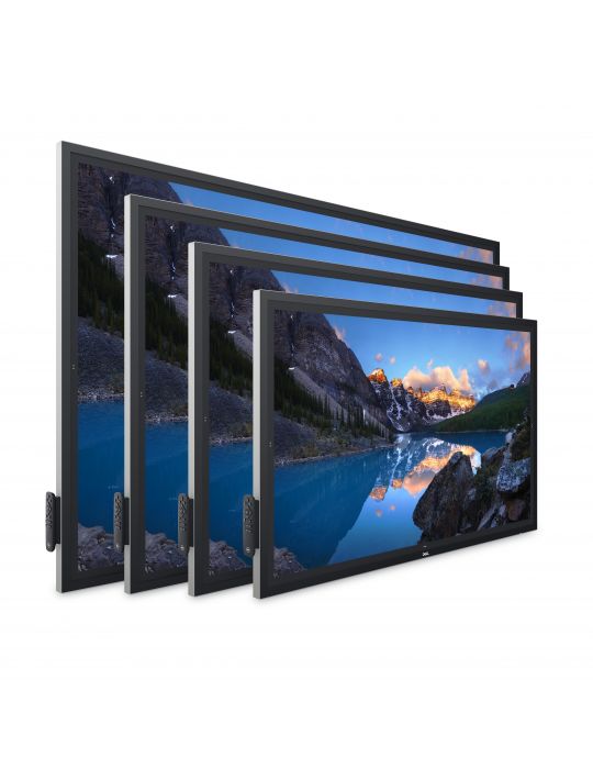 DELL C5522QT Ecran plat interactiv 138,8 cm (54.6") LCD 350 cd/m² 4K Ultra HD Negru Ecran tactil Dell - 5