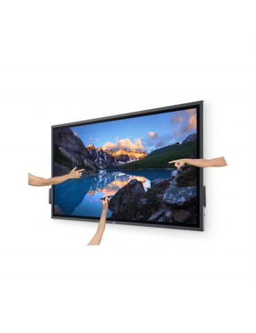 DELL C6522QT Ecran plat interactiv 163,9 cm (64.5") LCD 350 cd/m² 4K Ultra HD Negru Ecran tactil Dell - 5