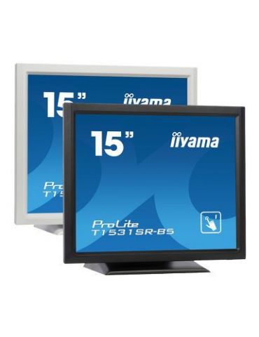 iiyama ProLite T1531SR-B5 monitoare LCD 38,1 cm (15") 1024 x 768 Pixel LED Ecran tactil Negru Iiyama - 4