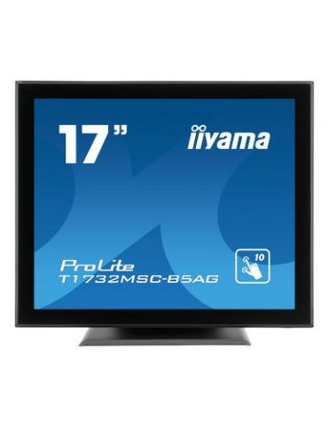 iiyama ProLite T1732MSC-B5AG monitoare LCD 43,2 cm (17") 1280 x 1024 Pixel LED Ecran tactil Negru Iiyama - 1 - Tik.ro