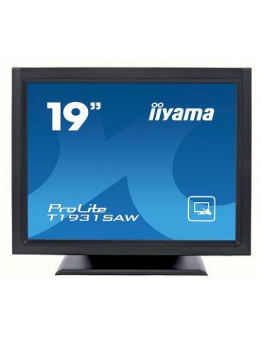 iiyama ProLite T1931SAW-B5 monitoare LCD 48,3 cm (19") 1280 x 1024 Pixel LED Ecran tactil Negru Iiyama - 1 - Tik.ro