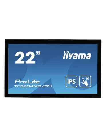 iiyama ProLite TF2234MC-B7X monitoare LCD 54,6 cm (21.5") 1920 x 1080 Pixel Full HD LED Ecran tactil Multi-gestual Negru Iiyama  - Tik.ro