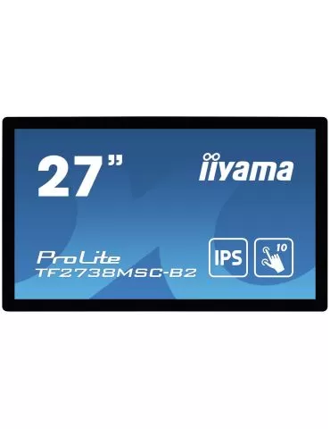 iiyama ProLite TF2738MSC-B2 monitoare LCD 68,6 cm (27") 1920 x 1080 Pixel Full HD LED Ecran tactil Multi-gestual Negru Iiyama -  - Tik.ro