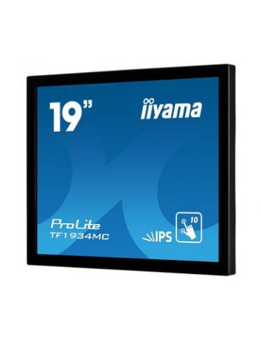 iiyama ProLite TF1934MC-B7X monitoare LCD 48,3 cm (19") 1280 x 1024 Pixel SXGA LED Ecran tactil Negru Iiyama - 1 - Tik.ro