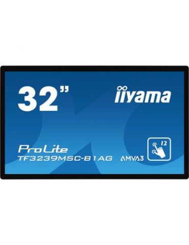 iiyama ProLite TF3239MSC-B1AG monitoare LCD 80 cm (31.5") 1920 x 1080 Pixel Full HD LED Ecran tactil Multi-gestual Negru Iiyama  - Tik.ro