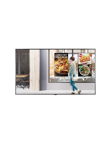LG 75XS2E-B Afișaj Semne Panou informare digital de perete 190,5 cm (75") LED 2500 cd/m² 4K Ultra HD Negru 24/7 Lg - 1 - Tik.ro