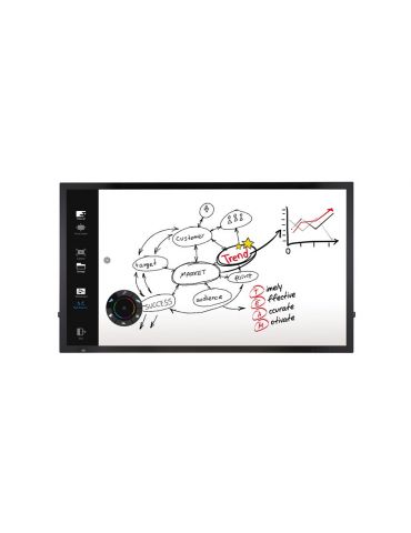 LG 75TC3D-B table albe interactive 190,5 cm (75") 3840 x 2160 Pixel Ecran tactil Negru USB Lg - 1 - Tik.ro