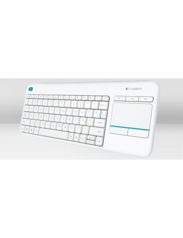 Logitech K400 Plus Tv tastaturi RF fără fir QWERTZ Germană Alb Logitech - 2