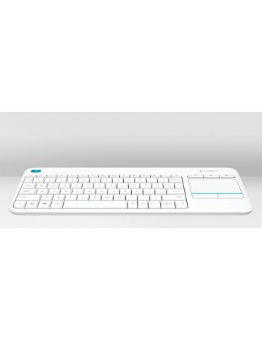 Logitech K400 Plus Tv tastaturi RF fără fir QWERTZ Germană Alb Logitech - 3