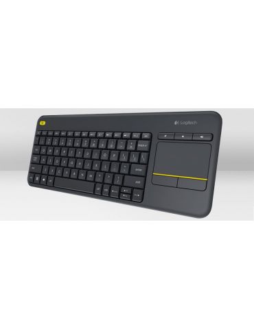 Logitech K400 Plus Tv tastaturi RF fără fir QWERTZ Germană Negru Logitech - 5
