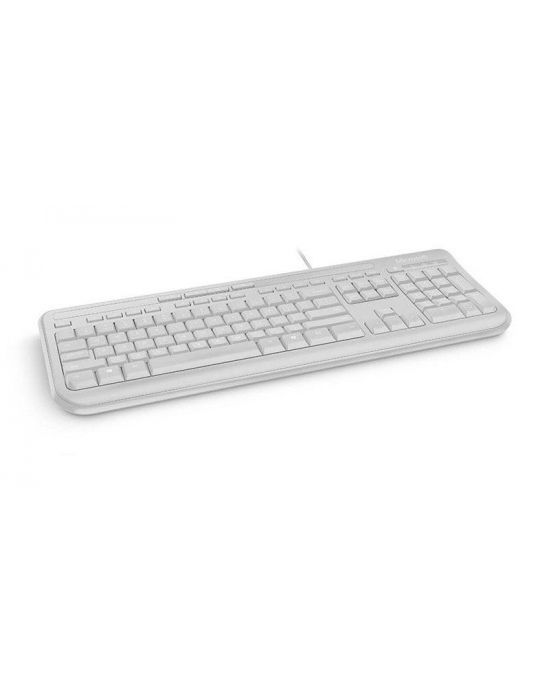 Microsoft Wired Keyboard 600, DE tastaturi USB Alb Microsoft - 2