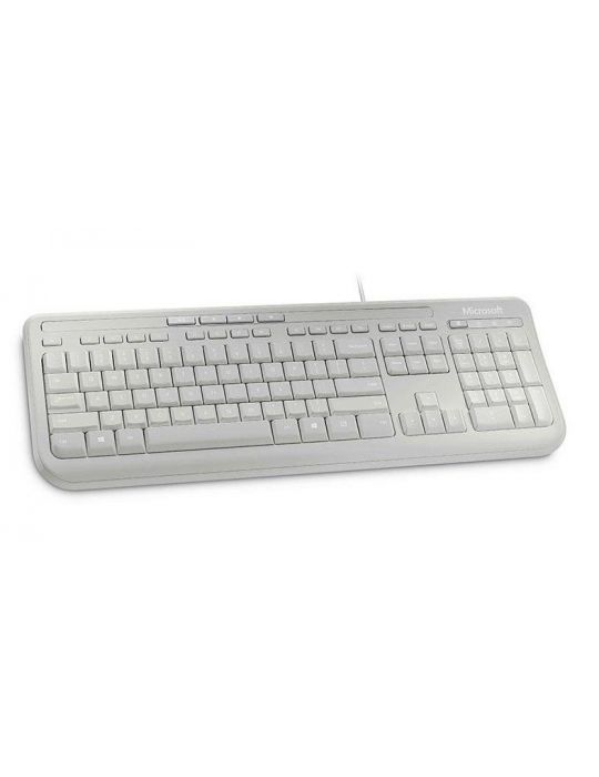 Microsoft Wired Keyboard 600, DE tastaturi USB Alb Microsoft - 3