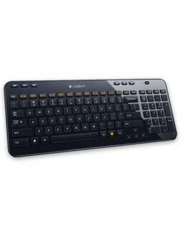 Logitech Wireless Keyboard K360 tastaturi RF fără fir QWERTZ Germană Negru Logitech - 1