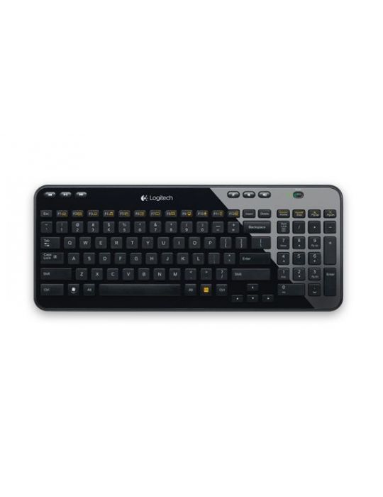Logitech Wireless Keyboard K360 tastaturi RF fără fir QWERTZ Germană Negru Logitech - 2